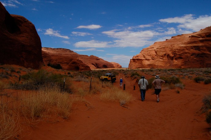 Just us...with Leroy...in the emptiness.