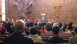 ...and singing our theme song...