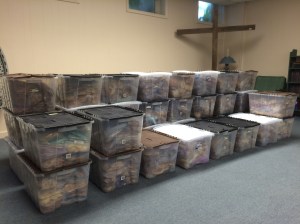 Packed, with spiritual blessings...