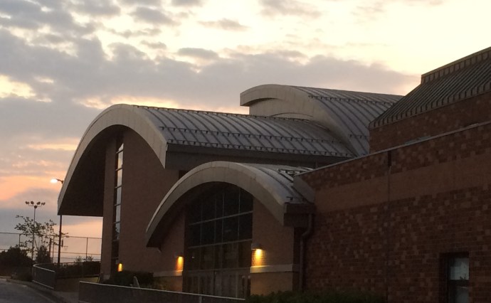 Praise the Lord...for the parish at first light!